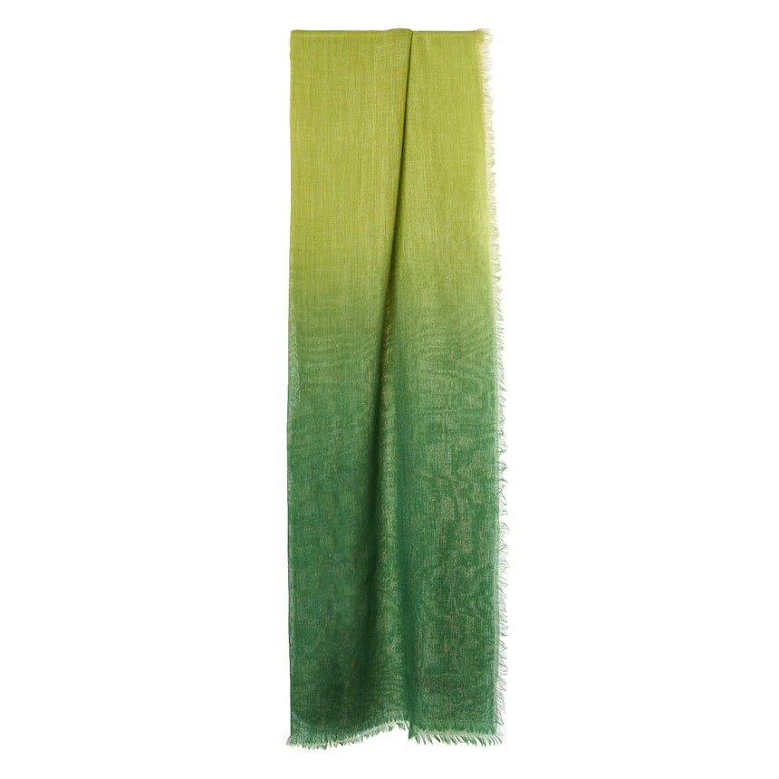 PASHMINA VERDE EFFETTO SFUMATO