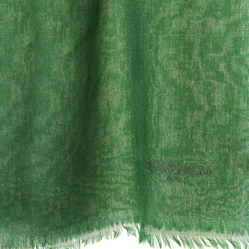 PASHMINA VERDE EFFETTO SFUMATO