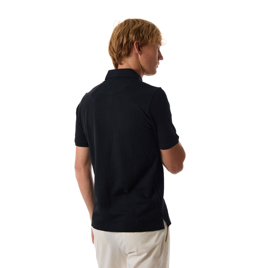 POLO MANICA CORTA NERA