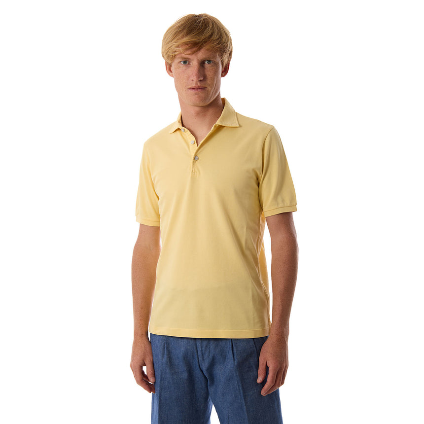 POLO MANICA CORTA GIALLA