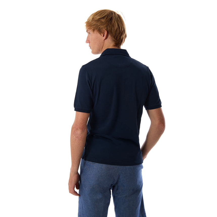 POLO MANICA CORTA BLU SCURO