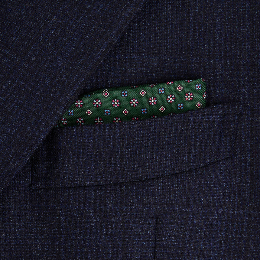 DARK GREEN GLASSES CASE