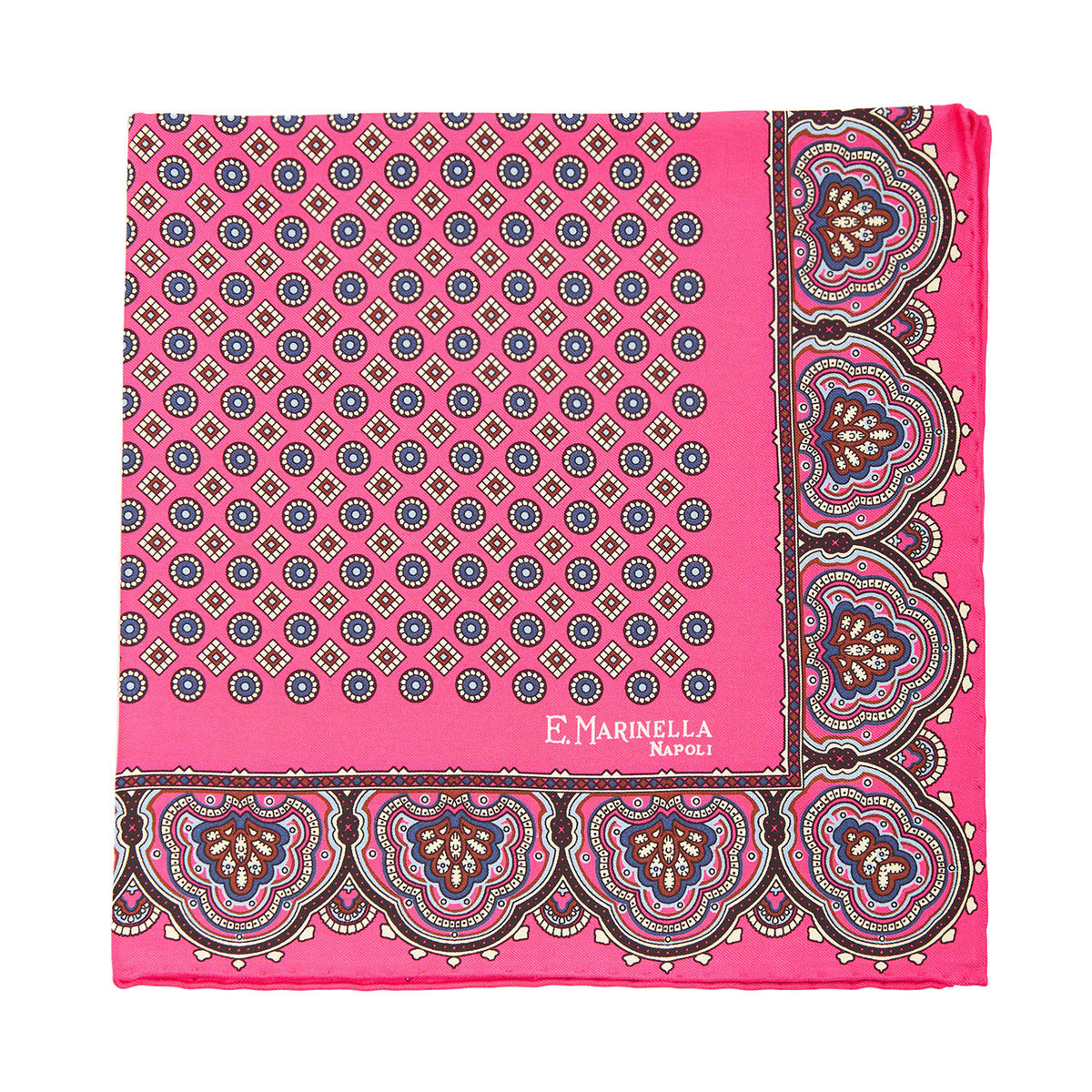 Silk Pocket Square Mandi Bunga - Manis