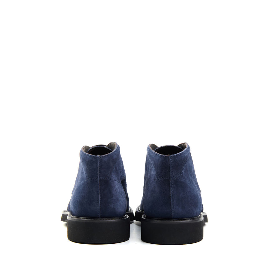 DARK BLUE ANKLE BOOTS