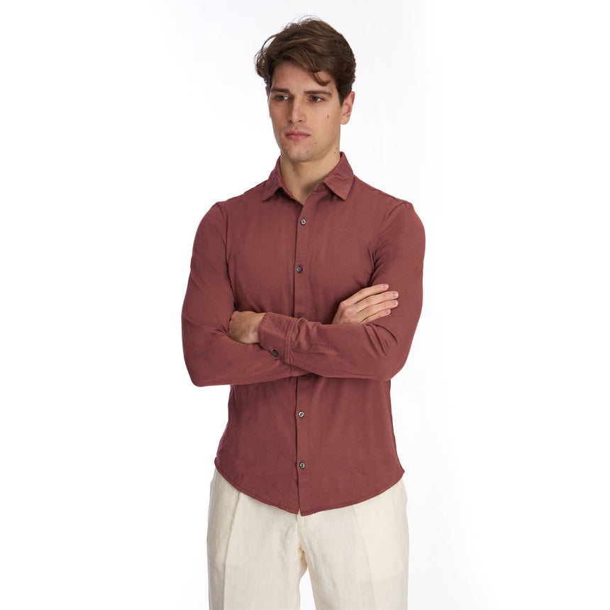 LIGHT BROWN POLO SHIRT