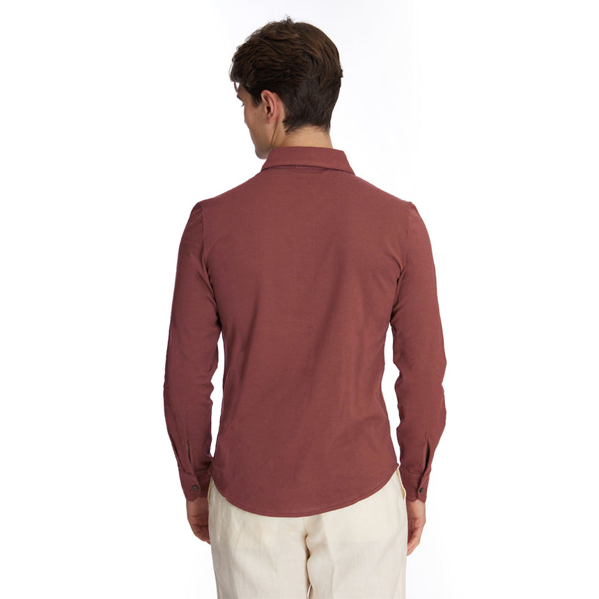 LIGHT BROWN POLO SHIRT