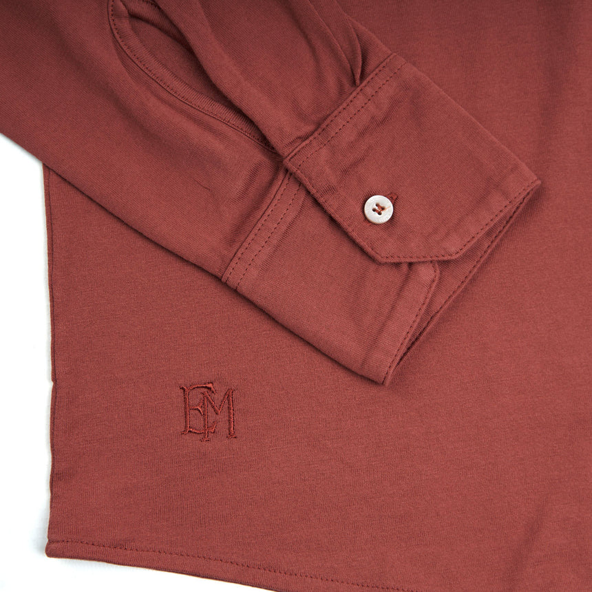 LIGHT BROWN POLO SHIRT