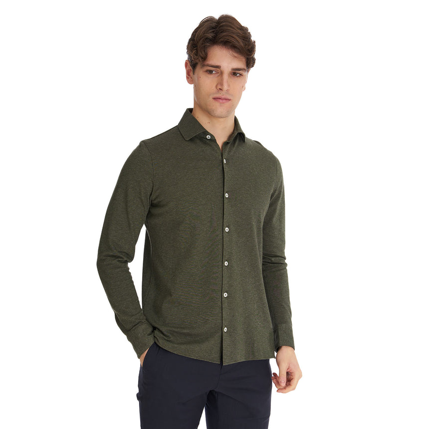 DARK GREEN POLO SHIRT