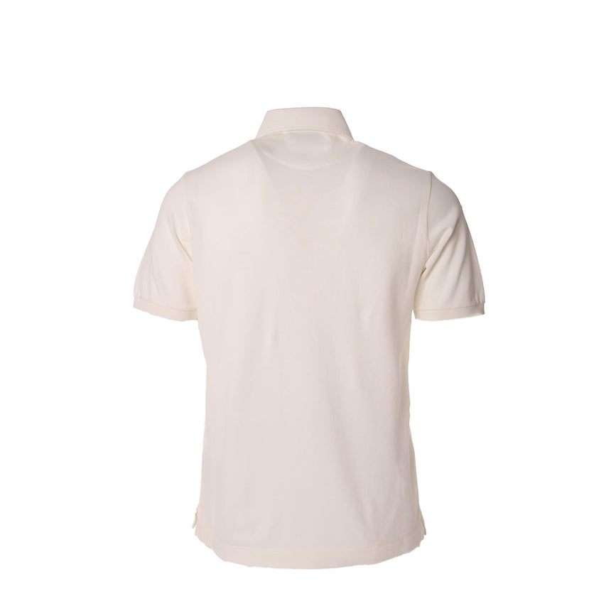 POLO MANICA CORTA BIANCA