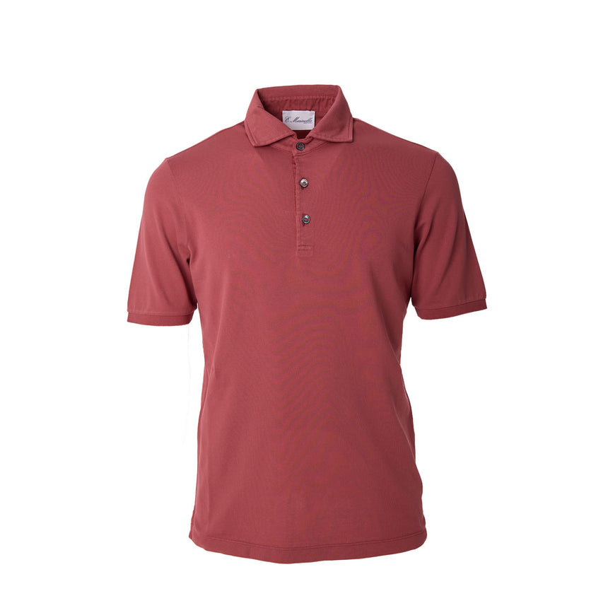 POLO MANICA CORTA BORDEAUX
