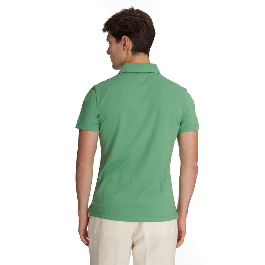 LIGHT GREEN SHORT SLEEVE POLO