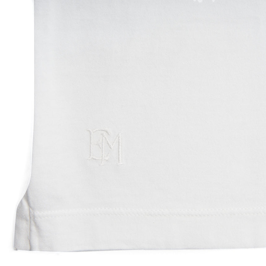 POLO MANICA CORTA BIANCA