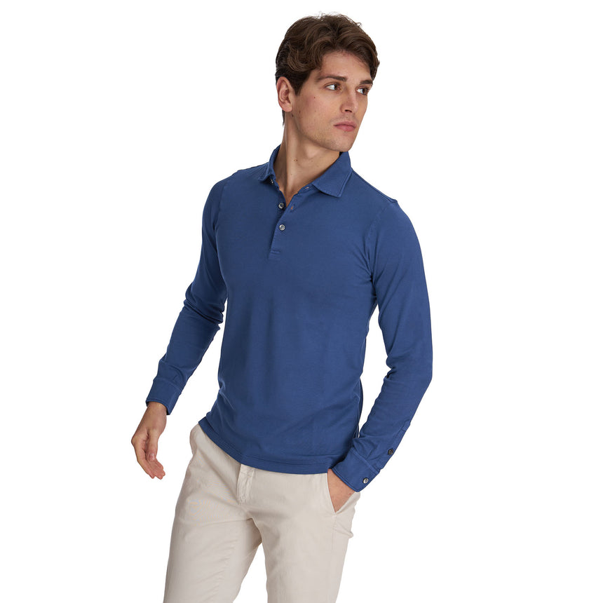 BLUETTE LONGE SLEEVE POLO
