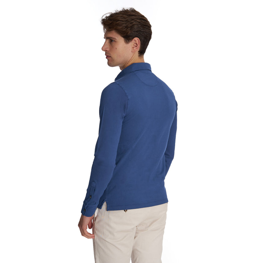 BLUETTE LONGE SLEEVE POLO