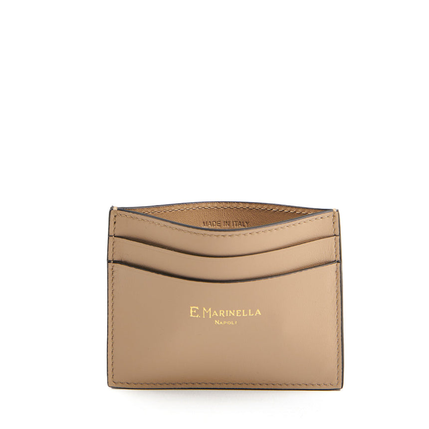 PORTACARTE DI CREDITO PICCOLO BEIGE