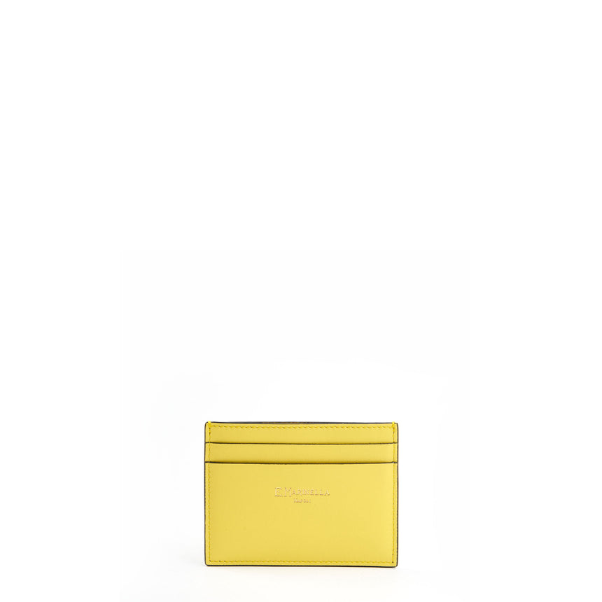 PORTACARTE DI CREDITO PICCOLO GIALLO