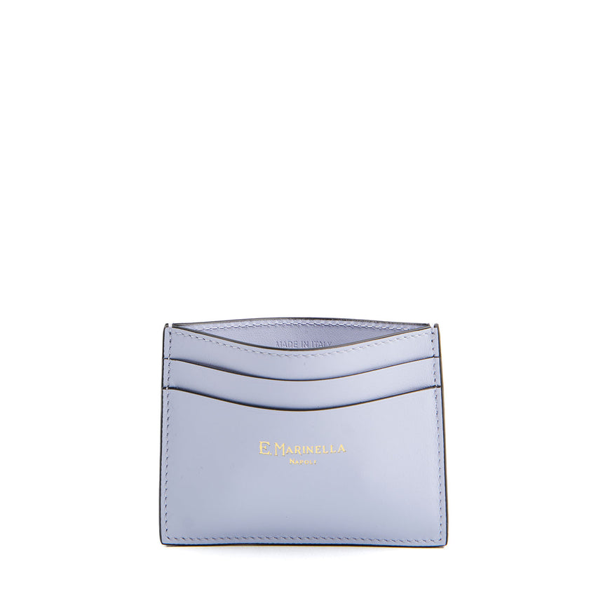 PORTACARTE DI CREDITO PICCOLO AZZURRO POLVERE