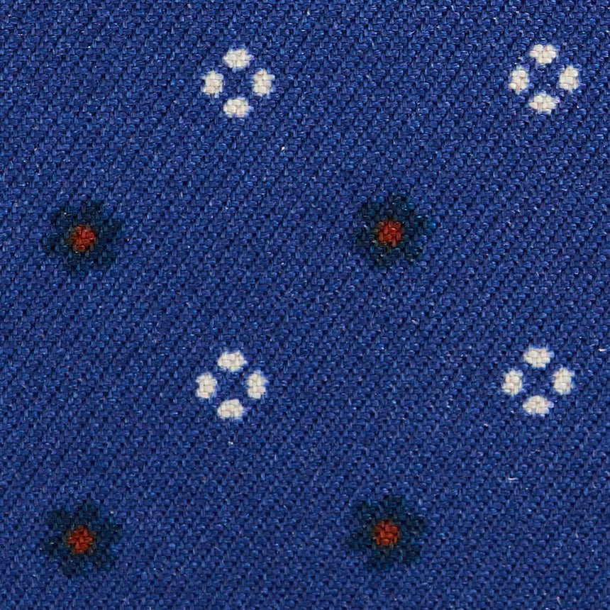 PORTACARTE DI CREDITO SETA E PELLE AZZURRO POLVERE