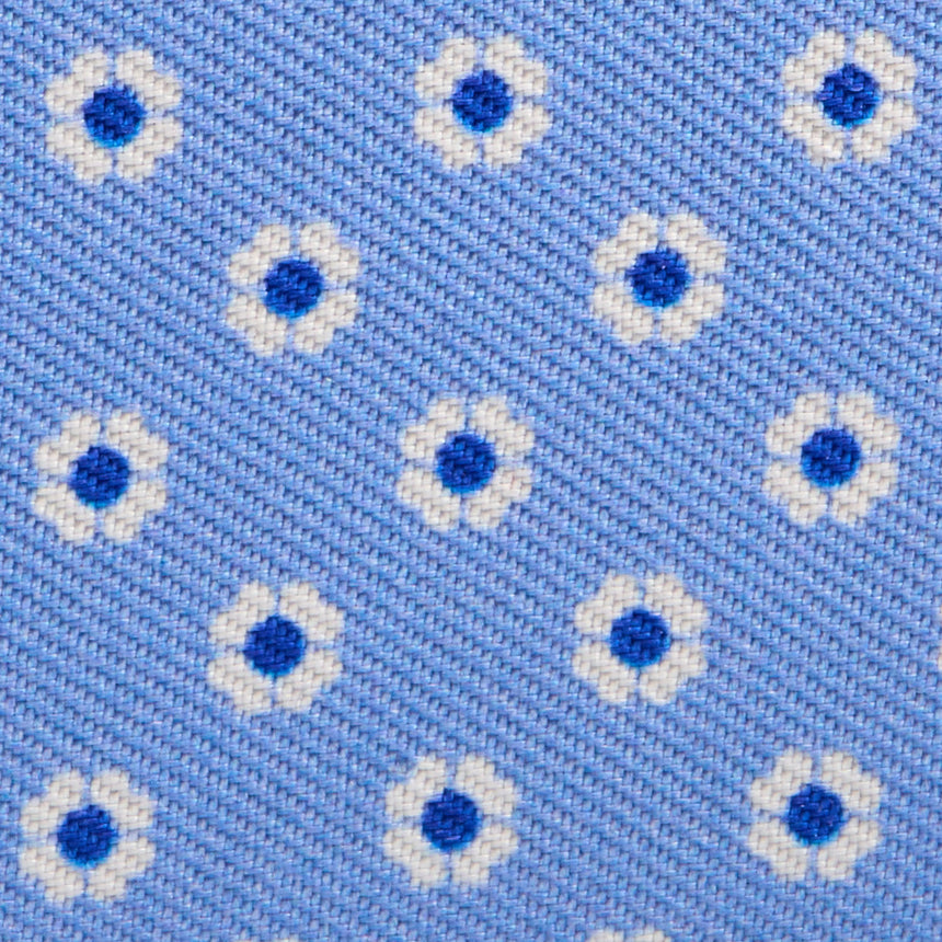 PORTACARTE DI CREDITO SETA E PELLE AZZURRO