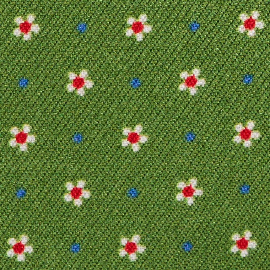 PORTACARTE DI CREDITO SETA E PELLE VERDE CHIARO