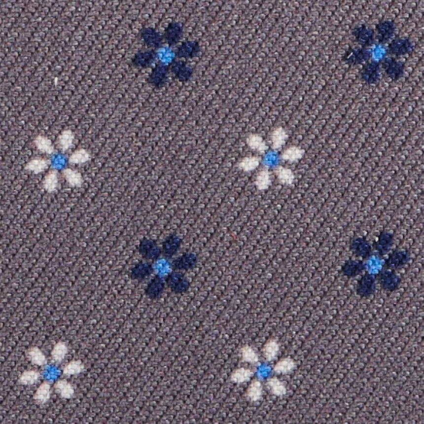 PORTACARTE DI CREDITO SETA E PELLE GRIGIO SCURO