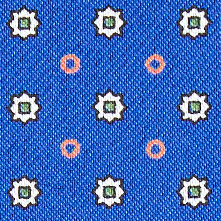 BLUETTE LEATHER AND SILK CREDIT CARD HOLDER