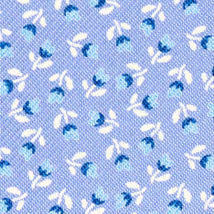 PORTACARTE DI CREDITO SETA E PELLE AZZURRO