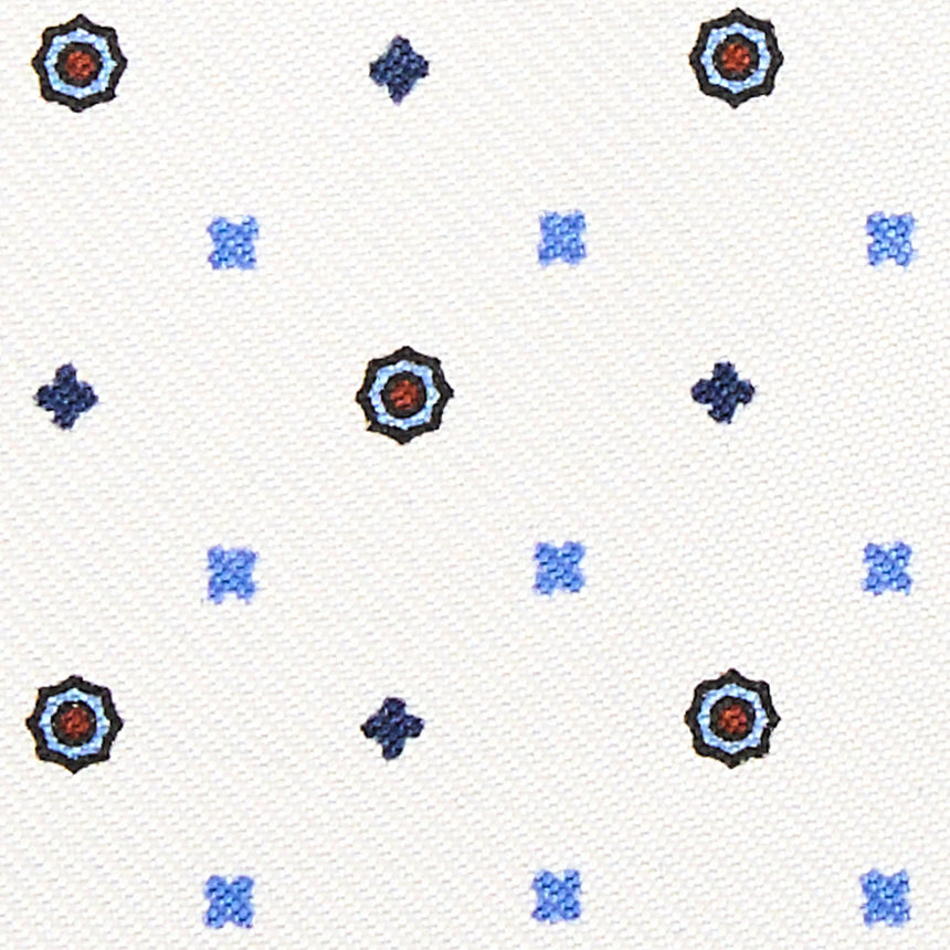 PORTACARTE DI CREDITO SETA E PELLE BIANCO