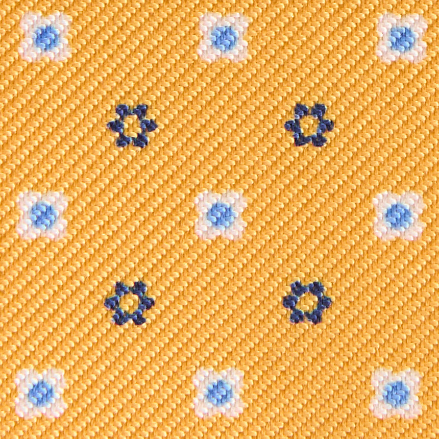 PORTACARTE PIEGHEVOLE IN SETA PELLE GIALLO