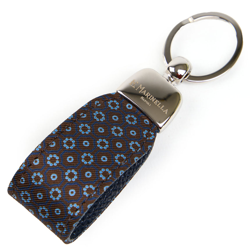 PORTACHIAVI MARRONE SCURO