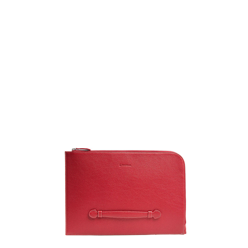 BORDEAUX LEATHER PORTFOLIO