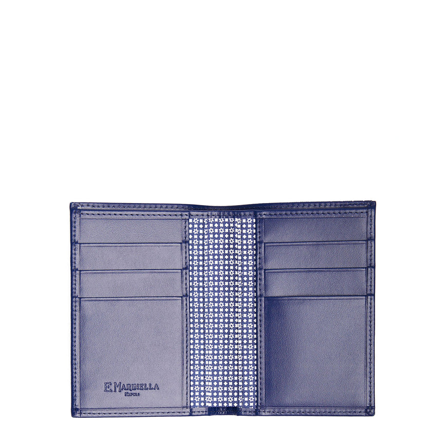 DARK BLUE VERTICAL WALLET
