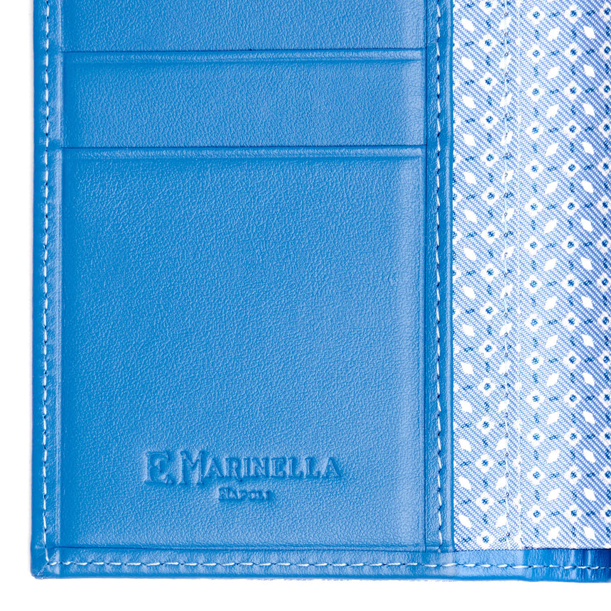 LIGHT BLUE VERTICAL WALLET
