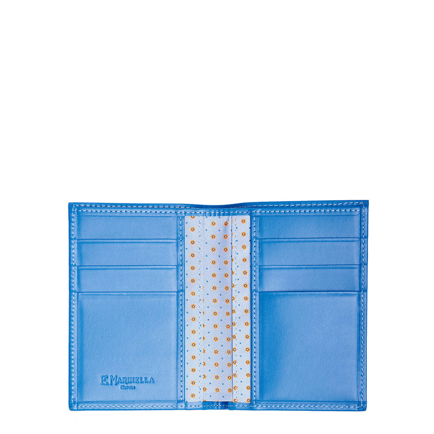LIGHT BLUE VERTICAL WALLET