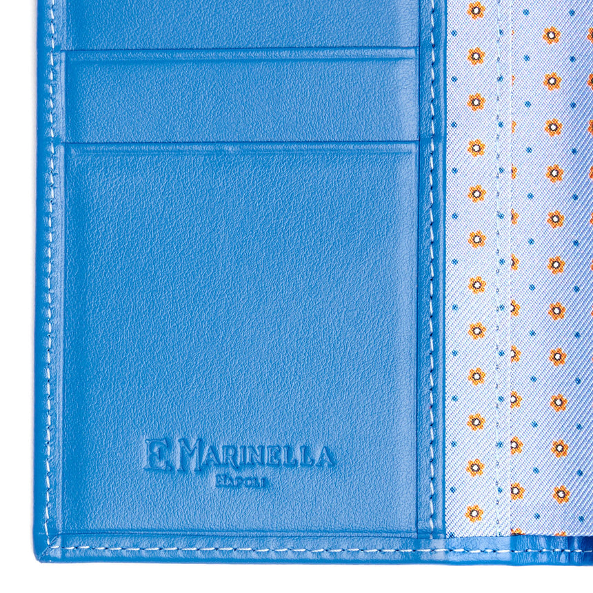 LIGHT BLUE VERTICAL WALLET
