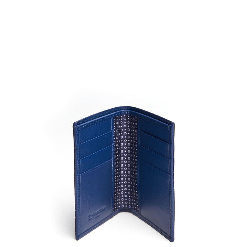 DARK BLUE VERTICAL WALLET