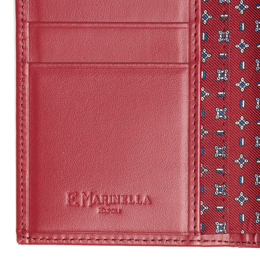 BURGUNDY VERTICAL WALLET