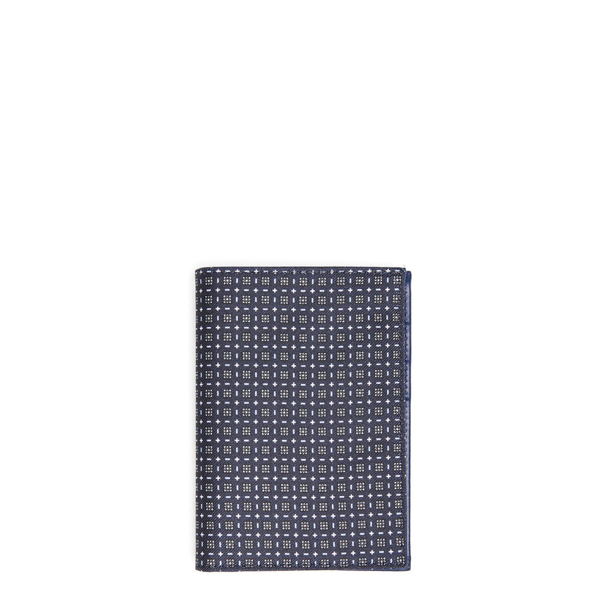 DARK BLUE VERTICAL WALLET