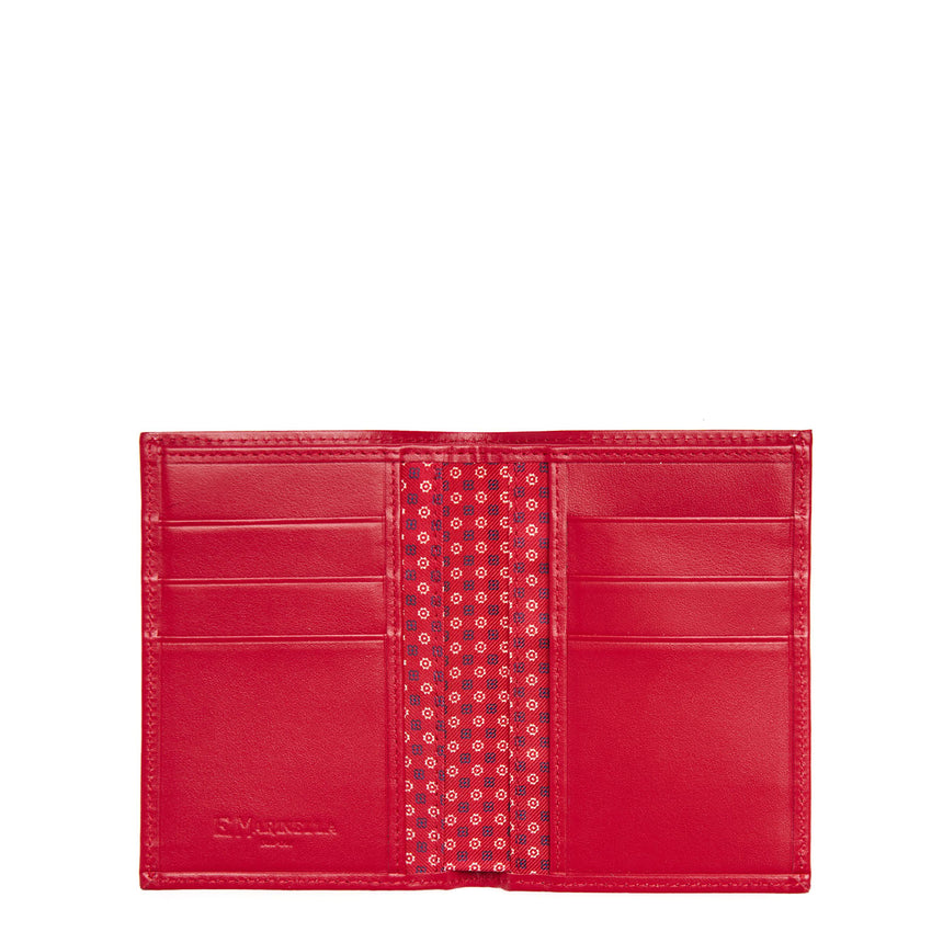 RED VERTICAL WALLET
