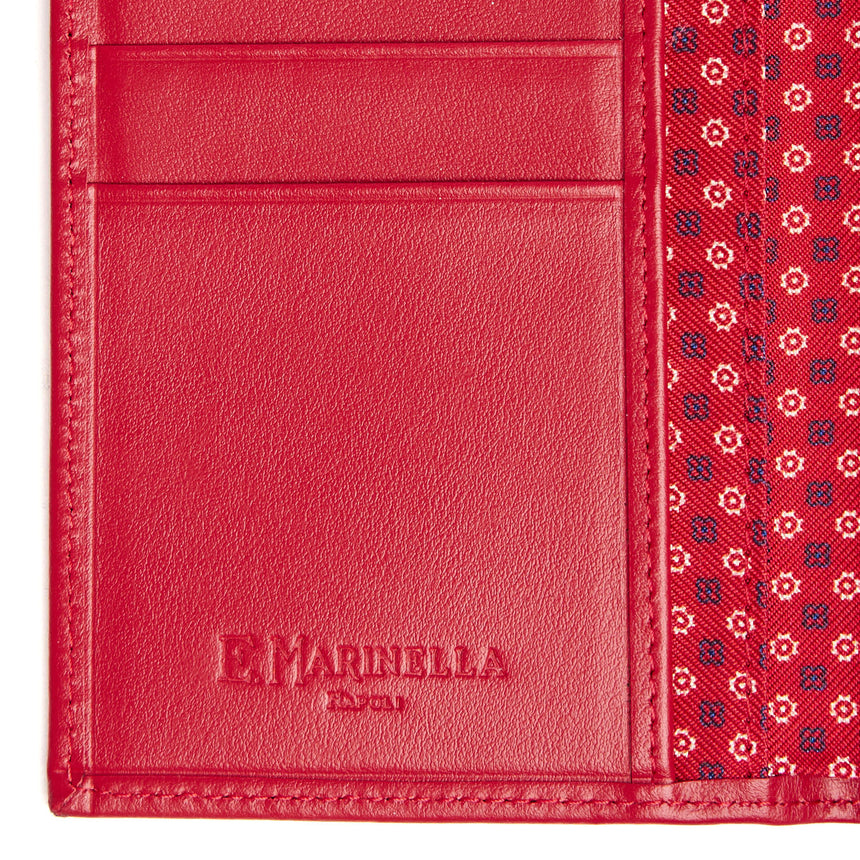 RED VERTICAL WALLET