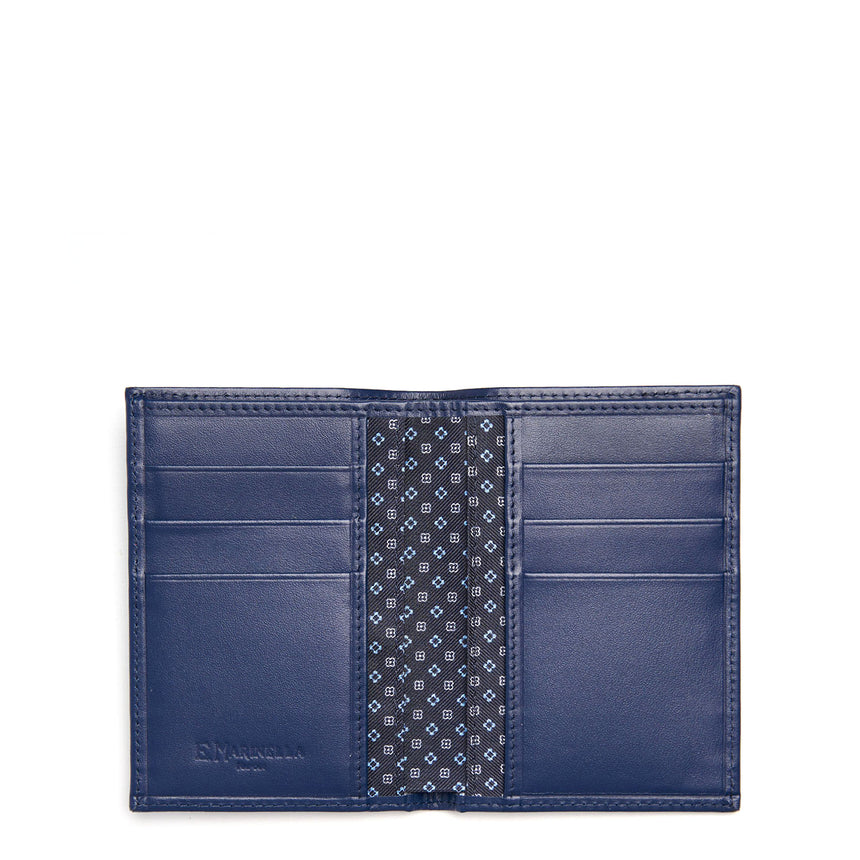 DARK BLUE VERTICAL WALLET