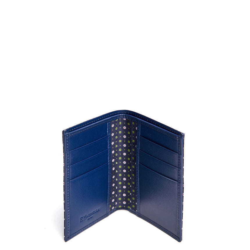 DARK BLUE VERTICAL WALLET