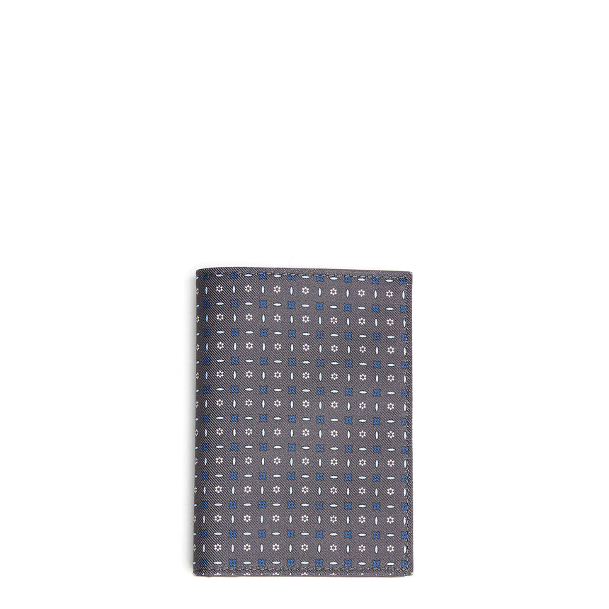 PORTAFOGLIO VERTICALE GRIGIO SCURO