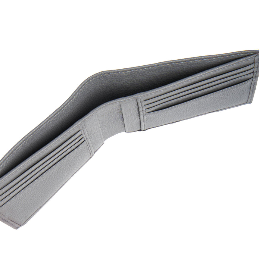 PORTAFOGLIO ORIZZONTALE GRIGIO SCURO