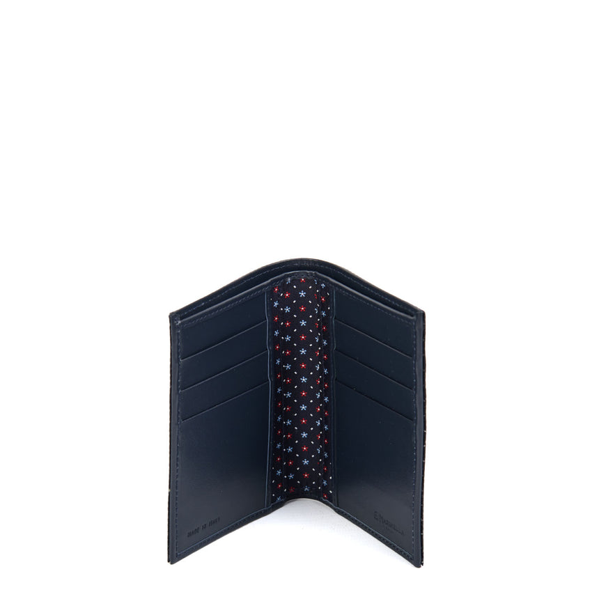 DARK BLUE VERTICAL WALLET