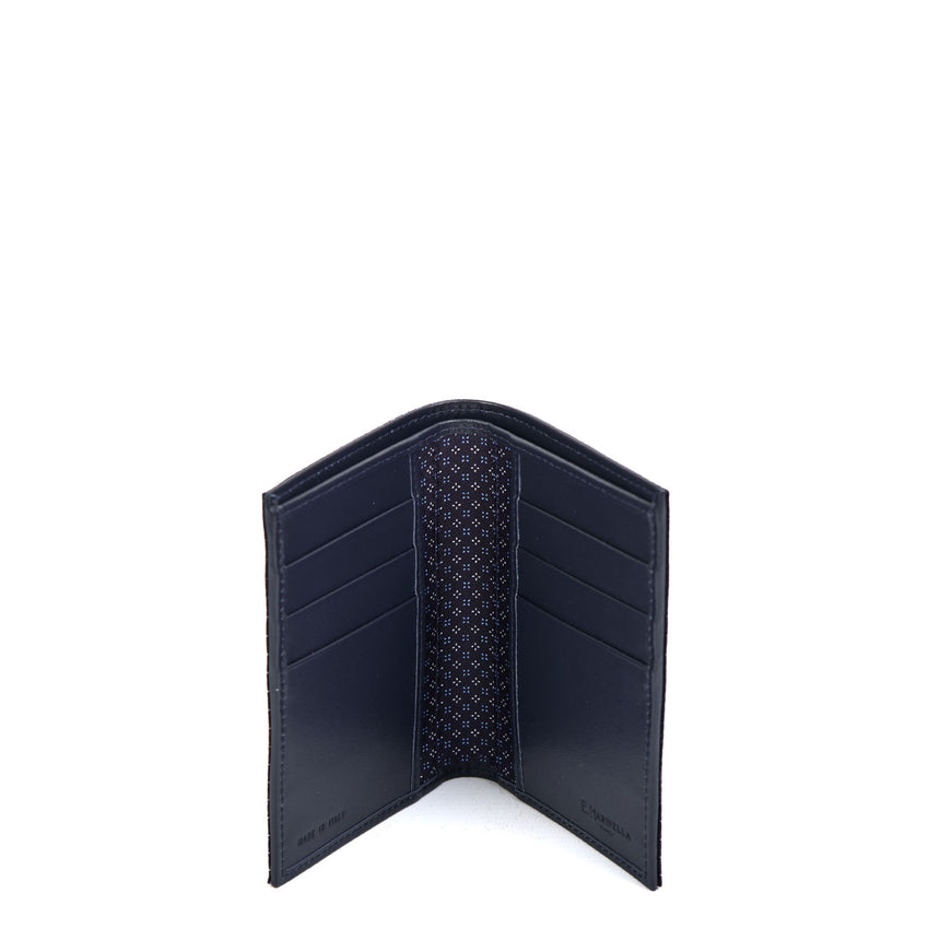 DARK BLUE VERTICAL WALLET