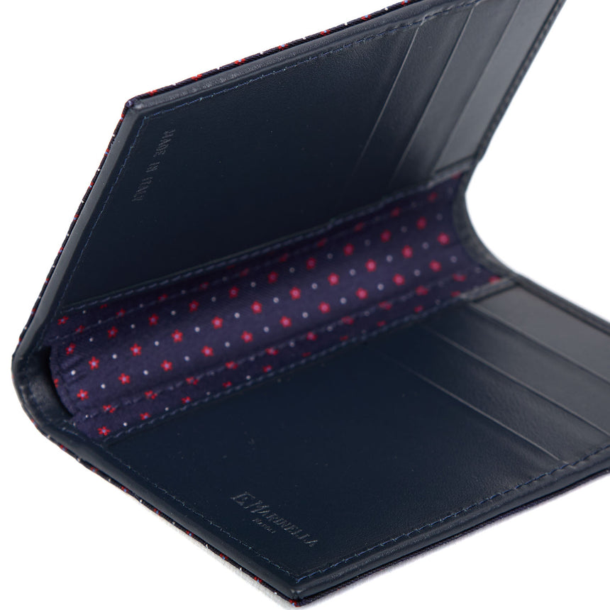 DARK BLUE VERTICAL WALLET