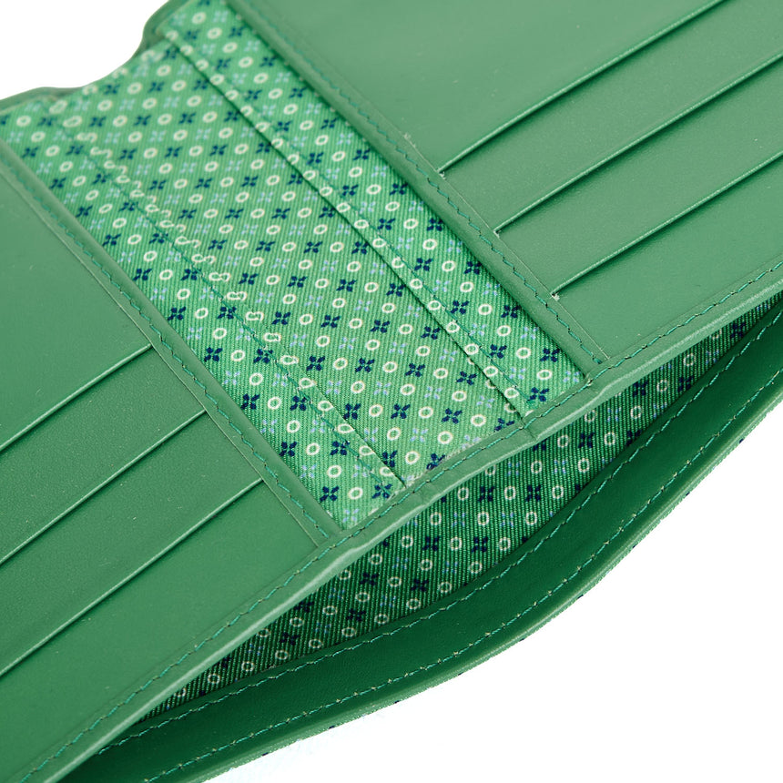 PORTAFOGLIO VERTICALE VERDE