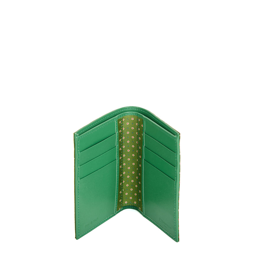 PORTAFOGLIO VERTICALE VERDE