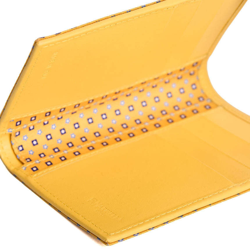 PORTAFOGLIO VERTICALE GIALLO